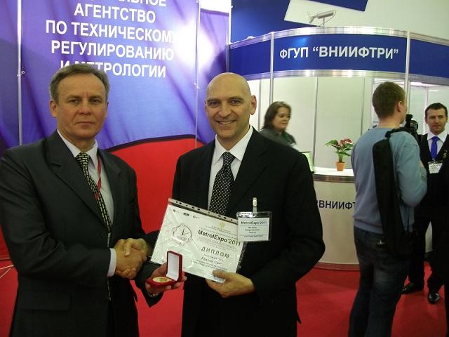 Feanor OÜ awarded at International Metrology Forum VCC Moskow Feanor OÜ awarded at International Metrology Forum VCC Moskow during Metrology International Day